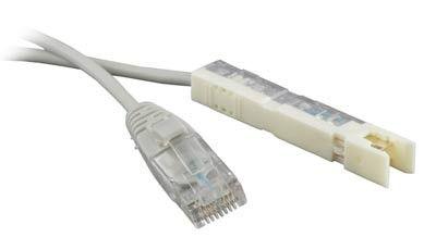 Патч-корд PC-110-RJ45-1P-CX-1M-LSZH-GY 110 тип-RJ45 1 пара LSZH 1м сер. Hyperline 229893