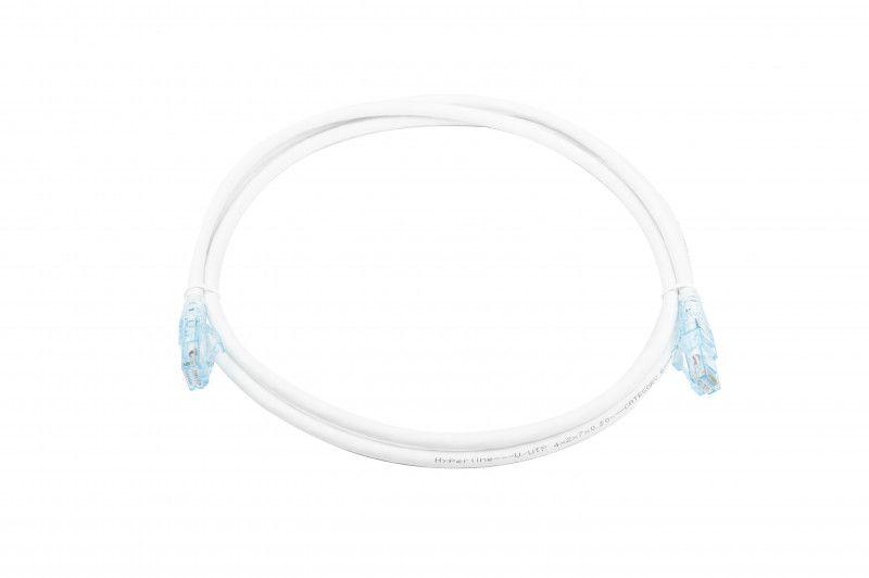 Патч-корд PC-LPM-UTP-RJ45-RJ45-C6-1.5M-LSZH-WH U/UTP кат.6 LSZH 1.5м бел. Hyperline 230224