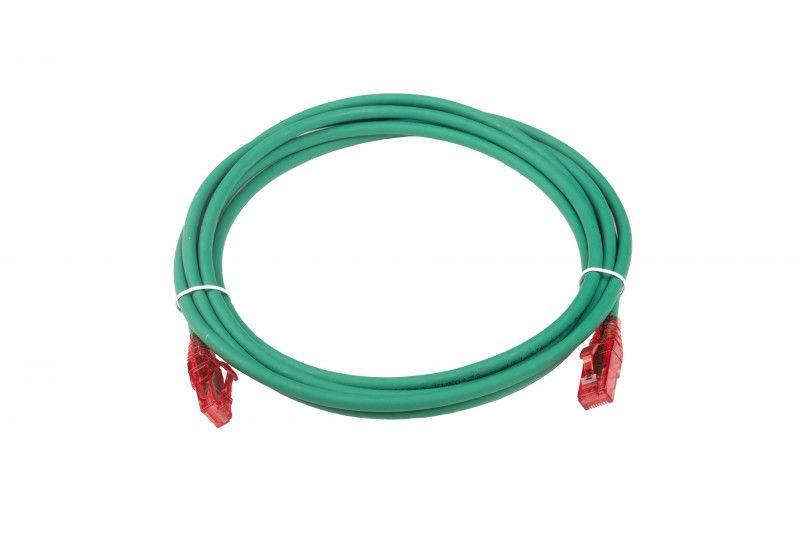 Патч-корд кат.5E U/UTP LSZH PC-LPM-UTP-RJ45-RJ45-C5e-3M-LSZH-GN 3м зел. Hyperline 30922