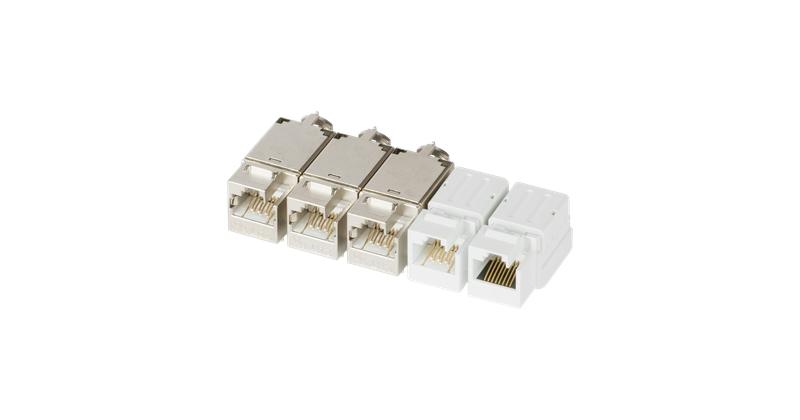 Модуль-вставка типа Keystone для системы мониторинга Кат.6a (Класс Ea) 500МГц RJ45/8P8C FT-TOOL/110/