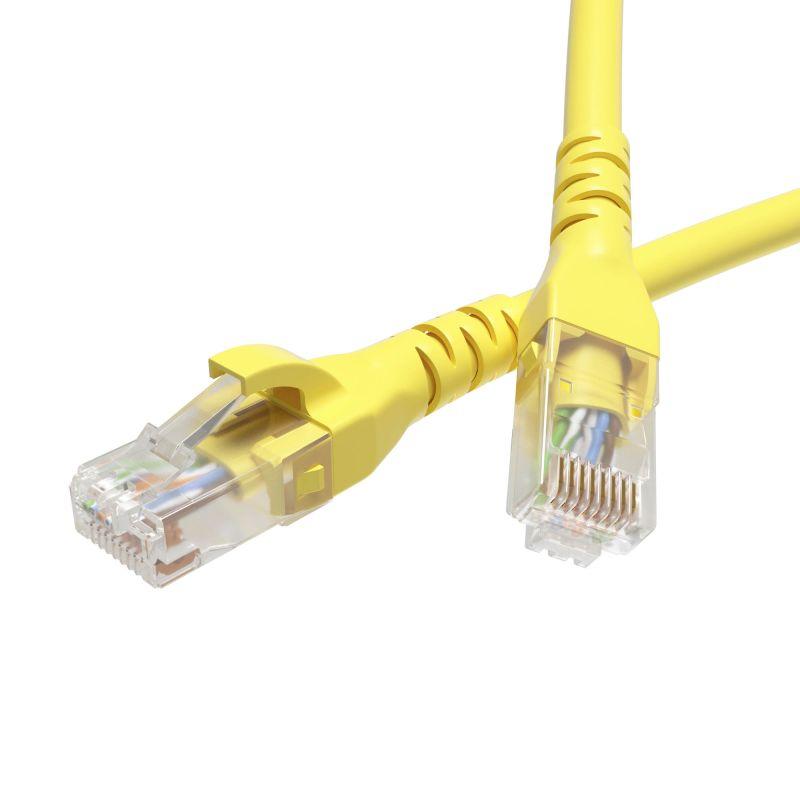 Патч-корд неэкранированный CAT6A U/UTP 4х2 LSZH 10м желт. DKC RN6AUU4500YL