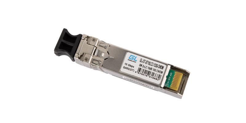 Модуль SFP+CWDM 10Гбит/с два волокна SM 2xLC 1470нм 10dB GIGALINK GL-OT-ST10LC2-1470-CWDM