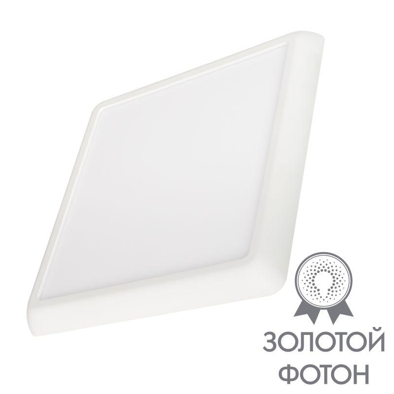 Светильник CL-FIOKK-S180х180-12W Day4000-MIX WH 120deg 230В IP44 пластик Arlight 034470