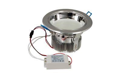 Светильник светодиодный "Downlight" встраиваемый 10Вт 220В размер 150х90 (d140мм) IP23 бел. Lamper 6