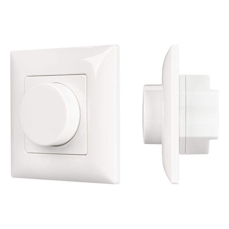 Панель SMART-P14-DIM-P-IN White 1.5А IP20 230В 0/1-10В Rotary 2.4G пластик. Arlight 033010