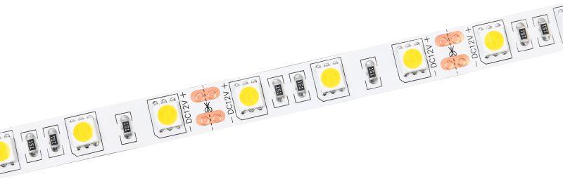 Лента светодиодная LED LSR-5050WW60-14.4-IP20-12В (уп.5м) IEK LSR2-1-060-20-3-05