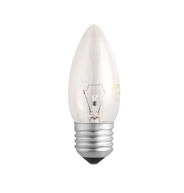 Лампа накаливания B35 240V 40W E27 clear JazzWay 3320546