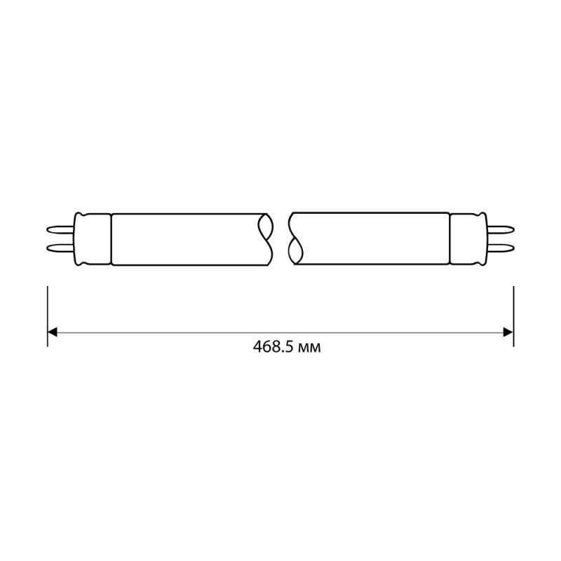 Лампа люминесцентная FT4-16W/33 16Вт T4 4200К G5 Camelion 5866