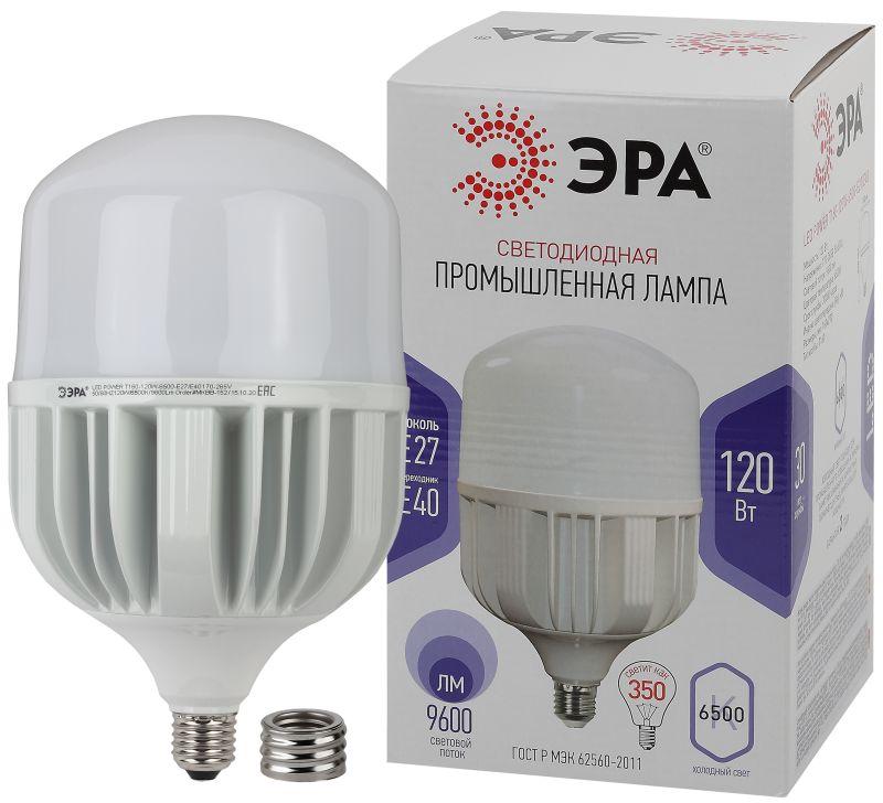 Лампа светодиодная LED POWER T160-120W-6500-E27/E40 T160 120Вт колокол E27/E40 холод. бел. ЭРА Б0049