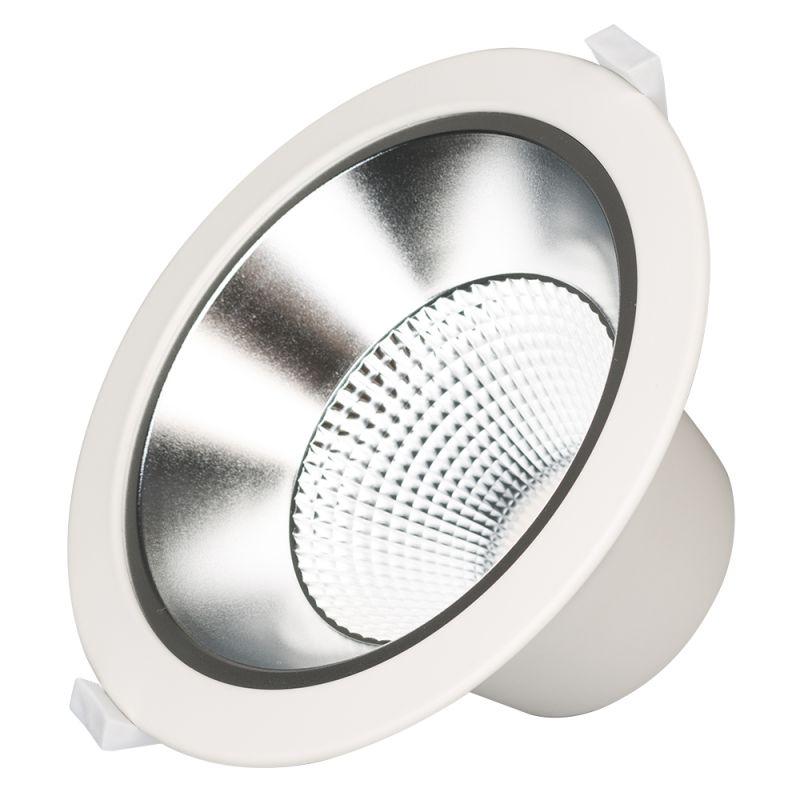 Светильник светодиодный LTD-LEGEND-R115-10W Warm3000 WH 50 deg IP20 металл Arlight 027317(1)