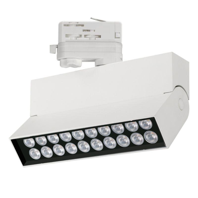 Светильник светодиодный LGD-LOFT-TRACK-4TR-S170-10W White6000 WH 24 deg DALI IP20 металл Arlight 033