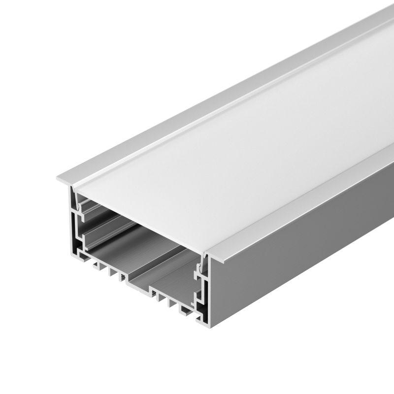 Профиль S2-LINIA94-F-2500 ANOD+OPAL с экраном алюм. Arlight 021178(1)