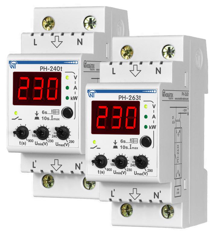 Реле напряжения РН-240Т НовАтек-Электро 3425600240т