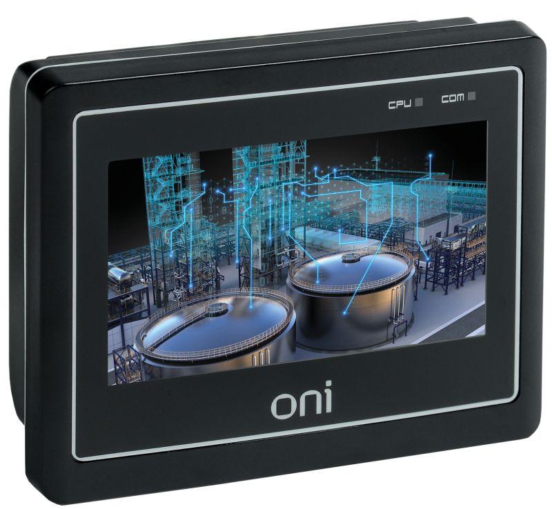 Панель оператора ETG 4.3дюйм пластиковый корпус ONI ETG-A8TS-HSSN-S-043