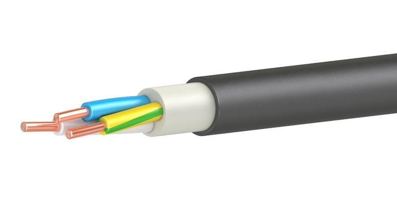 Кабель ВВГнг(А)-LSLTx 3х2.5 ОК (N PE) 0.66кВ (м) Кавказкабель 21011520170