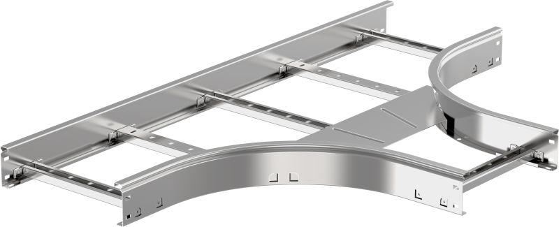 Ответвитель для лотка Т-образ. 100х500 R300 LESTA IEK CRT04-4-100-500