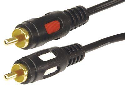 Шнур 2RCA Plug - 2RCA Plug 1.5м (GOLD) Rexant 17-0143