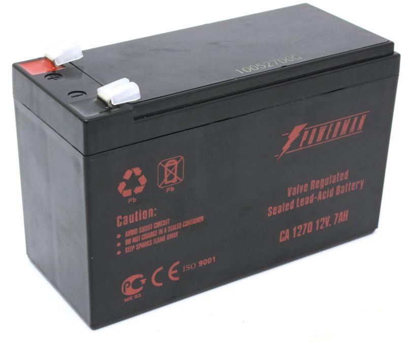 Батарея Battery CA1270 напряжение 12В емкость 7А.ч макс. ток разряда 105А макс. ток заряда 2.1А свин