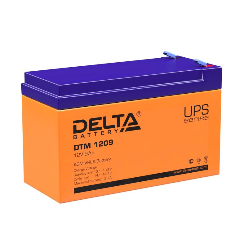 Аккумулятор UPS 12В 9А.ч Delta DTM 1209