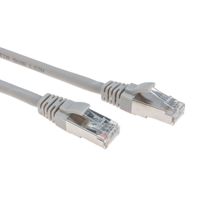 Патч-корд F/UTP CAT 6 RJ45-RJ45 26AWG LSZH сер. 0.5м Rexant 02-0210-05