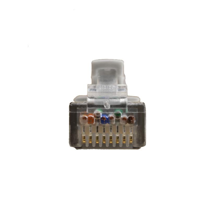 Патч-корд FTP 6 4х2 24AWG (7х0.2мм) Cu LSZH 5м сер. SUPRLAN 10-0709