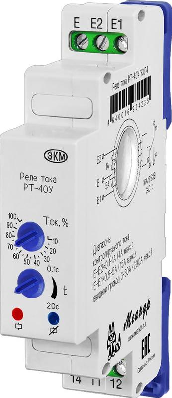Реле контроля переменного тока РТ-40У УХЛ2 (спец.) Меандр A8302-16934218