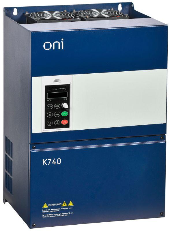 Преобразователь частоты K740 380В 3Ф 3.7-5.5кВт 9-13А тор. энкодер Profibus ONI K740-33-037G055PTMZ