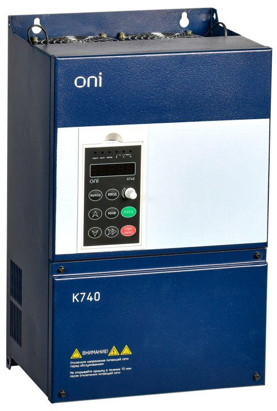 Преобразователь частоты K740 380В 3Ф 11-15кВт 25-32А тор. ДПТ энкодер Profibus ONI K740-33-11G15PTRM