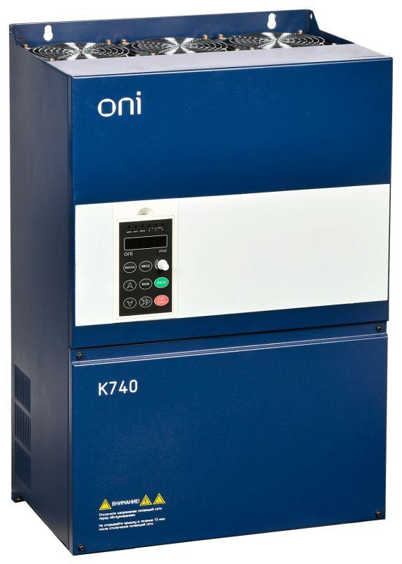 Преобразователь частоты K740 380В 3Ф 55-75кВт 110-152А энкодер Profibus ONI K740-33-55G75PMZ