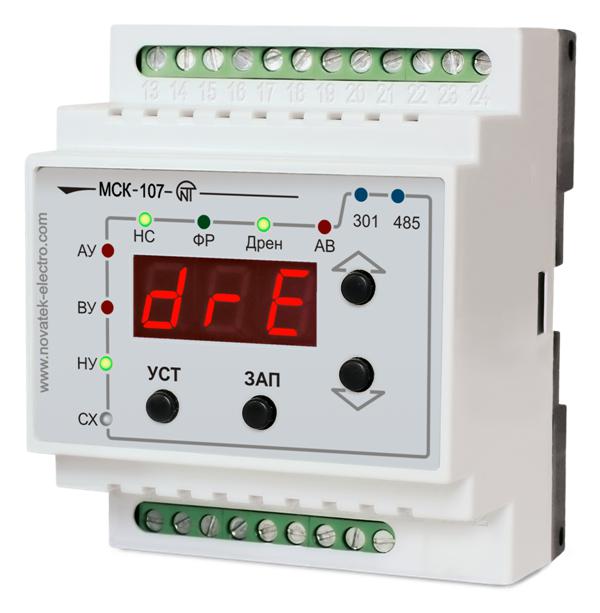 Контроллер насосной станции МСК-107 совместим с NT Cloud.Modbus НовАтек-Электро 3425602107