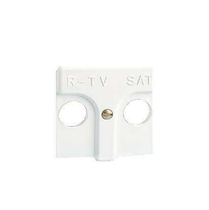 Накладка розетки R-TV+SAT Simon27 бел. 27097-34