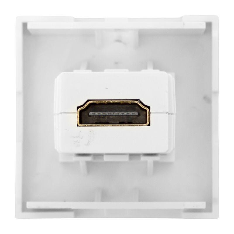 Розетка HDMI 1-м СП 2мод. без индикатора бел. EKF E2MR-21HDMI-10