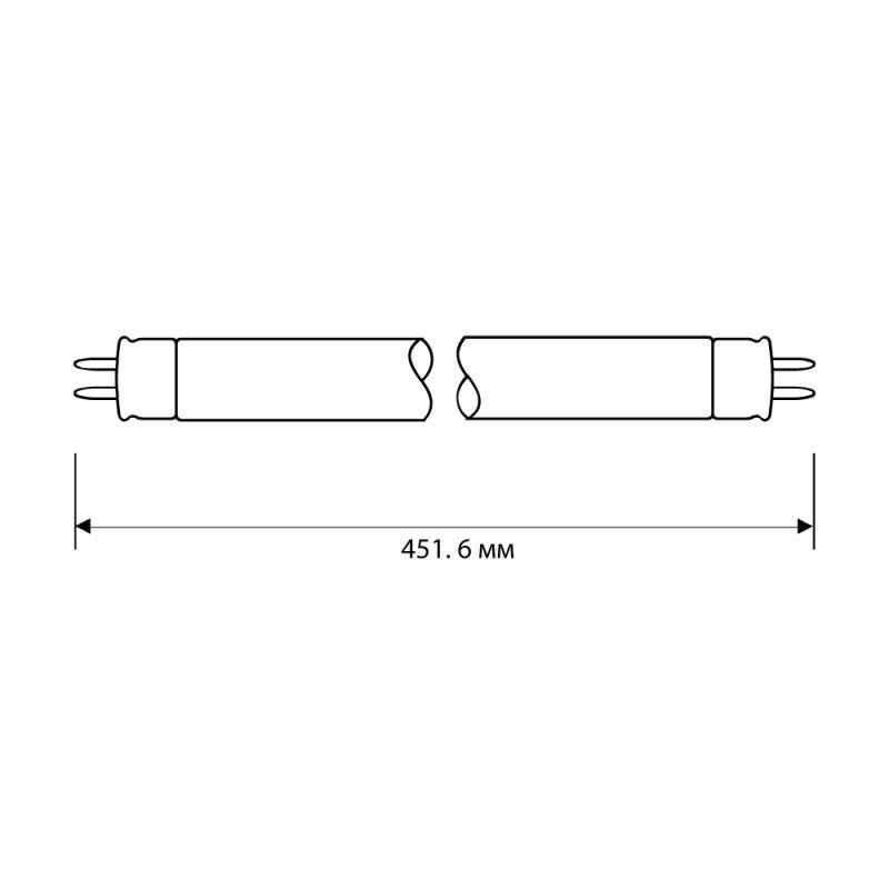 Лампа люминесцентная FT8-15W/54 15Вт T8 6500К G13 Camelion 3007