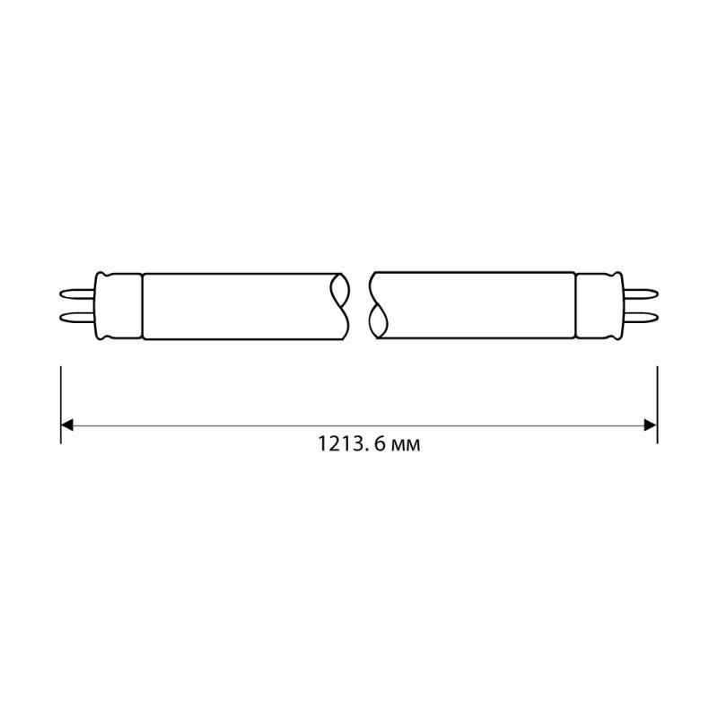 Лампа люминесцентная FT8-36W/54 36Вт T8 6500К G13 Camelion 3009