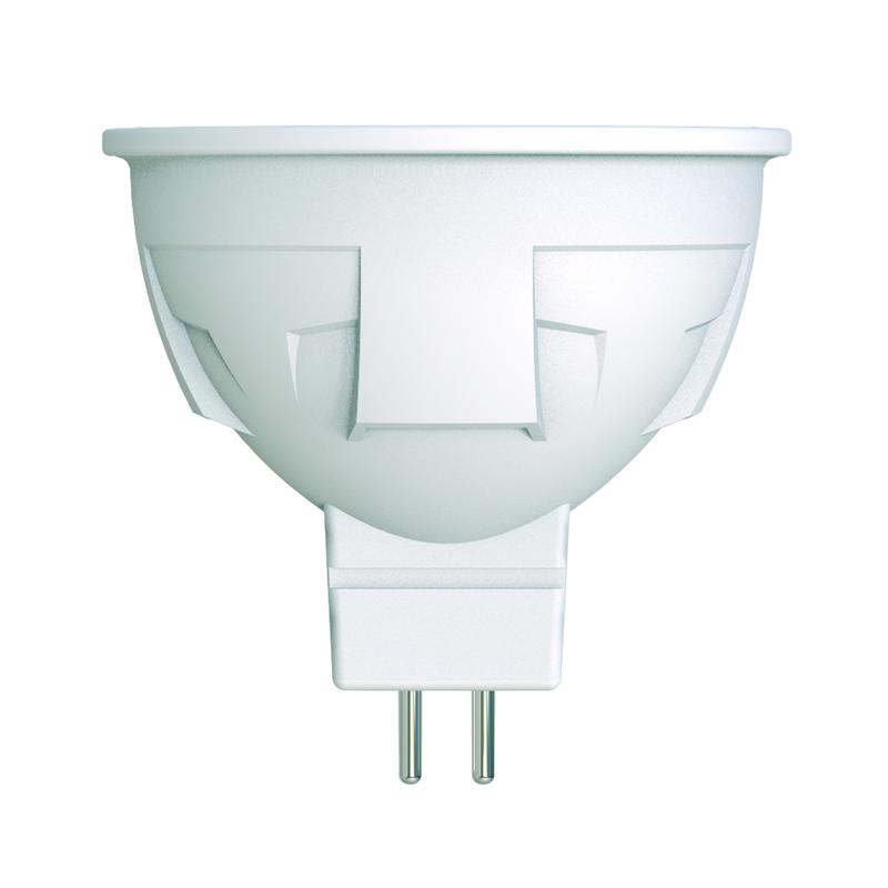 Лампа светодиодная LED-JCDR 6W/NW/GU5.3/FR/DIM PLP01WH Uniel UL-00003989