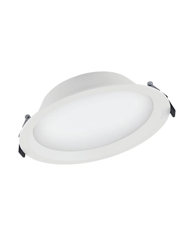 Светильник светодиодный DOWNLIGHT ALU ДВО 25Вт 4000К 2370лм IP44 бел. LEDVANCE 4058075091511