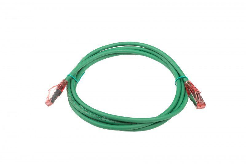 Патч-корд PC-LPM-STP-RJ45-RJ45-C5e-2M-LSZH-GN FTP экран. кат 5e 2м зел. Hyperline 230099