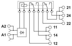 Модуль релейный PLC-RPT-230UC/21-21 Phoenix Contact 2900336