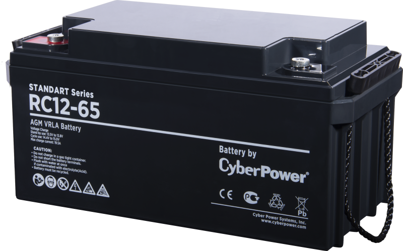 Батарея аккумуляторная SS 12В 65А.ч CyberPower 1000527469