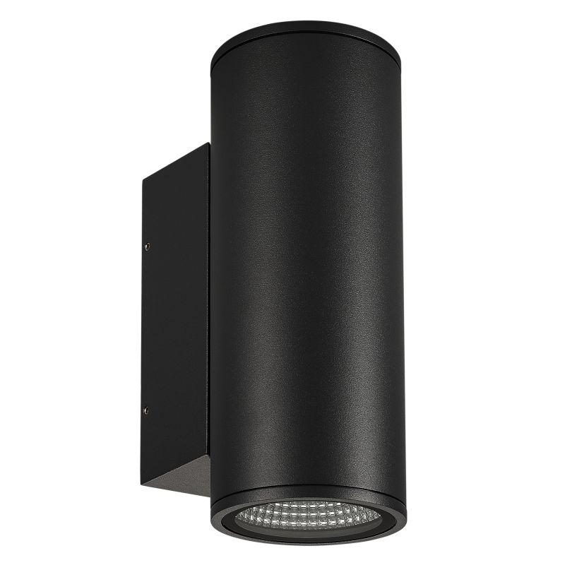 Светильник светодиодный LGD-FORMA-WALL-TWIN-R90-2x12W Day4000 BK 44 deg 230В IP54 метал. Arlight 037