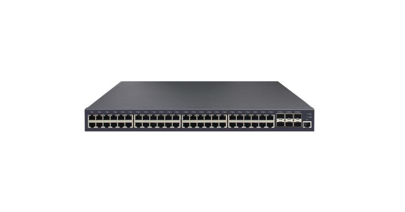 Коммутатор управляемый L2++ Stack 48 BASE-T 1000Мбит/с портов 6 10G SFP+1 Console 1U 19дюйм 220В GIG