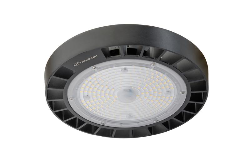 Светильник ДСП IB 10 S 100W M 850 BK LED Highbay D257xH111мм 100Вт 5000К IP65 подвес черн. Русский С