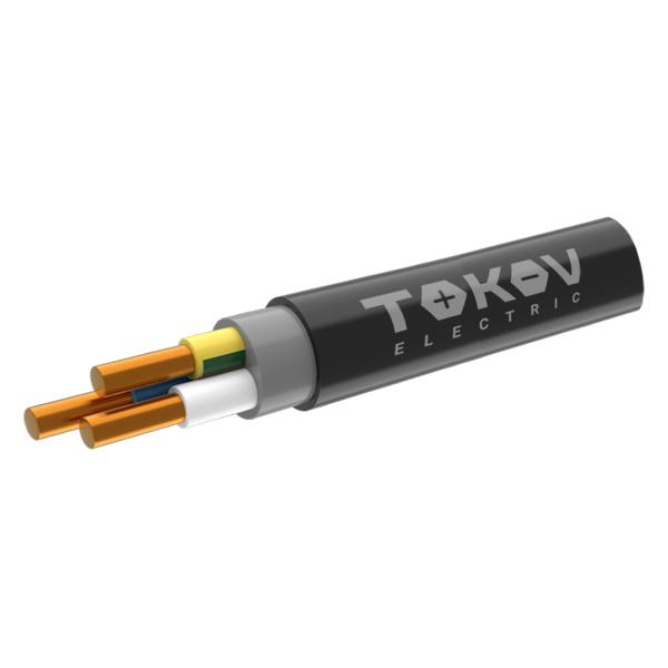 Кабель TOKOV ELECTRIC ВВГнг(А)-LS 3х16 ОК (N PE) 1кВ (м) ТХМ00408974