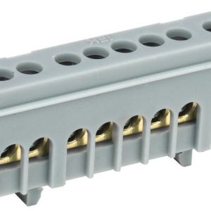 Шина L "фаза" в корп. изоляции на DIN-рейку ШНИ-6х9-8-К-Ср IEK YNN10-69-8KD-K02