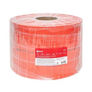 Трубка термоусадочная ТУТ нг 120/60 красн. PROxima (уп.25м) EKF tut-120-r