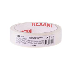Лента малярная 25мм (рул.20м) крепп REXANT 09-4422