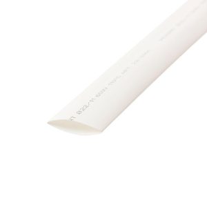 Трубка термоусадочная 22.0/11.0 1м бел. REXANT 22-2001