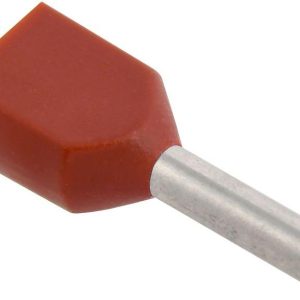 Наконечник НШВИ(2) 0.75-8 темн. красн. (уп.100шт) IEK UTE10-D75-100