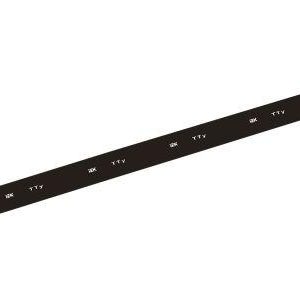 Трубка термоусадочная ТТУ нг-LS 4/2 черн. 1м IEK UDRS-D4-1-K02