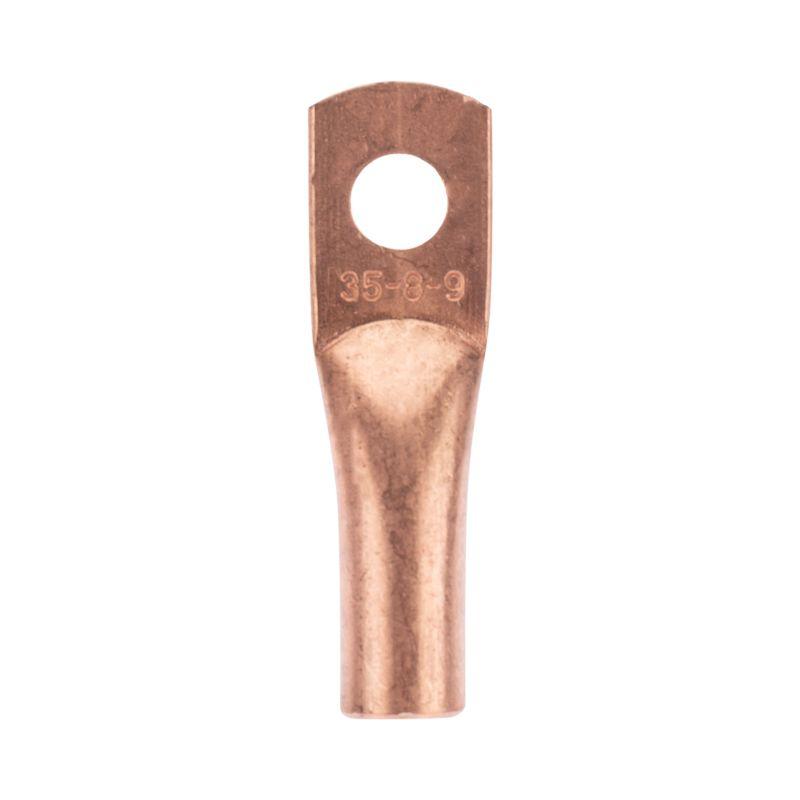 Наконечник медный ТМ 35-8-9 (35кв.мм - d8мм) (уп.5шт) Rexant 07-5316-1